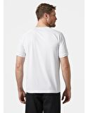 Helly Hansen Hp Ocean Erkek Kısa Kollu Tişört HHA.34418.HHA.001 Beyaz