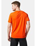 Helly Hansen Hp Ocean Erkek Kısa Kollu Tişört HHA.34418.HHA.307 Turuncu