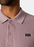 Helly Hansen HHA.33980_HELLY HANSEN TRANSAT POLO Mor Normal Düz Erkek Polo T-Shirt