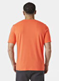 Helly Hansen HHA.34419_HELLY HANSEN HP RACE GRAP Turuncu Bisiklet Yaka Normal Düz Erkek T-Shirt