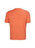 Helly Hansen HHA.34419_HELLY HANSEN HP RACE GRAP Turuncu Bisiklet Yaka Normal Düz Erkek T-Shirt