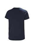Helly Hansen HHA.54591_HELLY HANSEN W CORE T-SHI Lacivert Bisiklet Yaka Normal Düz Kadın T-Shirt