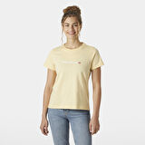 HELLY HANSEN W CORE GRAPHIC T-SHIRT 2.0 HHA.54592YellowCream