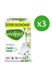 Molped Pure & Soft Uzun Süper Ekonomik Ped 18 Li X 3 Adet