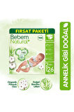 Bebem Natural Bebek Bezi 2 Numara 126 Adet 