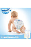 Molfix Bebek Bezi 4 Beden Maxi Avantajlı Paket 186 Adet