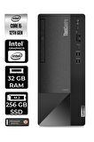 LENOVO ThinkCentre Neo 50T i5 12400 32GB RAM 256GB SSD FDOS 11SE00BJTX MASAÜSTÜ PC & PER4 BELLEK