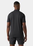 Helly Hansen HHA.34545_HHA.980HP FIGARI Antrasit Fitted Logo Baskılı Erkek Polo T-Shirt