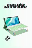 Qpen iPad 9.7 inç (2018)  Uyumlu Klavyeli Tablet Kılıfı