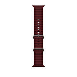 Winex 42-49mm Yeni Nesil Apple Uyumlu Akıllı Saat Kordonu Silikon Bordo