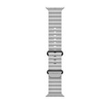 ScHitec 42-49mm Yeni Nesil Apple Uyumlu Akıllı Saat Kordonu Silikon Gri