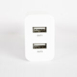 Tecno Micro USB - Type-C 12 Watt Hızlı Şarj Aleti Beyaz