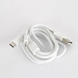 Tecno Micro USB - Type-C 12 Watt Hızlı Şarj Aleti Beyaz