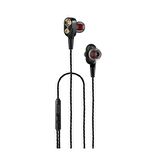 Tecno Hot Beats 3D Hifi 4 Hoparlörlü Oppo A72 5G 3.5mm Jack Girişli Kablolu Mikrofonlu Kulaklık Siyah