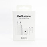 Samsung Type-C 25 Watt Hızlı Şarj Aleti Beyaz