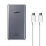 Samsung Galaxy S20+ 25W 10000mAh Hızlı Şarjlı Powerbank 2 Metre Type-C to Type-C Kablolu