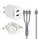Tecno Lightning - Type-C 12 Watt Hızlı Şarj Aleti Beyaz