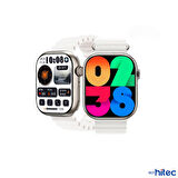 ScHitec Watch 9 Pro Amoled Ekran Android İos Uyumlu Akıllı Saat Beyaz