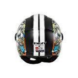 Sway Açık Kask Sw 765 Kong White