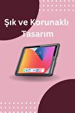 Qpen iPad Pro 11 inç (2020)  Uyumlu Hand Strap Tablet Kılıfı 