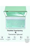 Qpen iPad 2022 10.9 inç  10.nesil Uyumlu Klavyeli Tablet Kılıf