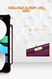 Qpen iPad 4 9.7 inç Uyumlu 360° Tablet Deri Kılıf