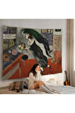 Marc Chagall - Birthday Doğum Günü Duvar Örtüsü-7057