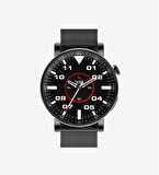 LinkTech S91 Premium LT Watch Akıllı Saat (Siyah)