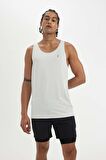 DeFactoFit Standart Fit Bisiklet Yaka Ağır Kumaş Sporcu Atlet B5156AX24SPGR91