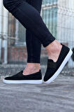 Celira HS061 Siyah Triko Babet Erkek Casual Ayakkabı