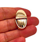 Çanta Aksesuar Light Gold Renk  2.5x1.5 cm Mini  Çanta Kilidi