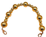 Çanta Aksesuar 38 cm Gold  Çanta Sapı Light Gold Metalli