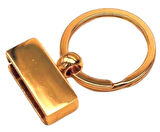 Çanta Aksesuar Vidalı Anahtarlık Aparatı Light Gold  Renk