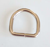 Çanta Aksesuar Gümüş D Halka 2Cm Lik 1 Adet