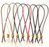 Çanta Aksesuar Spagetti Model Çanta Sapı Kırmızı Renk Light Gold Metal