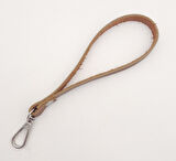 Çanta Aksesuar Gerçek Deri Sütlü Kahve Renk Elcik Gümüş Metalli