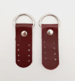 Çanta Aksesuar Tek Kat Suni Deri Sapucu Böce Bordo Renk Gümüş Metalli