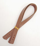 Çanta Aksesuar Gerçek Deri 35x1.2 cm Sütlü Kahve Renk Çift Çanta Sapı