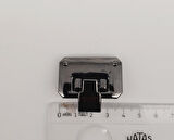 Çanta Aksesuar Füme Renk Dilli Kilit