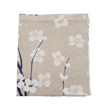 Nusrat Bilişim Çanta Aksesuar 80x35 cm Pamuklu Astarlık Kumaş Papatya Desen Vizon Renk No:39