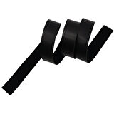 Çanta Aksesuar 3 cm Şerit Suni Deri Siyah Renk 1 metre