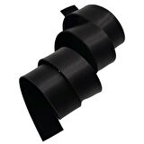 Çanta Aksesuar 3 cm Şerit Suni Deri Siyah Renk 1 metre