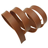 Çanta Aksesuar 2 cm Şerit Suni Deri Taba Renk 1 metre