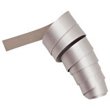 Çanta Aksesuar 3 cm Şerit Suni Deri Gümüş Renk 1 metre