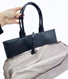 Nusrat Bilişim Çanta Aksesuar İda Model Çanta Yapım Aparatı  Siyah Light Gold Metalli