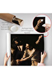 Caravaggio - Sütündaki İsa Duvar Örtüsü - Christ at the Column-7062