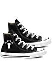 BTS Bangtan Boys Wings Canvas Design Sneaker Spor Ayakkabı