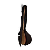Wagon 03 Serisi Uzun Sap Bağlama Saz Çantası (45 Tekne)  - Siyah