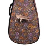 Wagon Case 03 Serisi Soprano Ukulele Çantası - Bloom