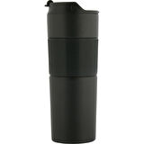 French Press Paslanmaz Çelik Termos (500 ml) - Siyah